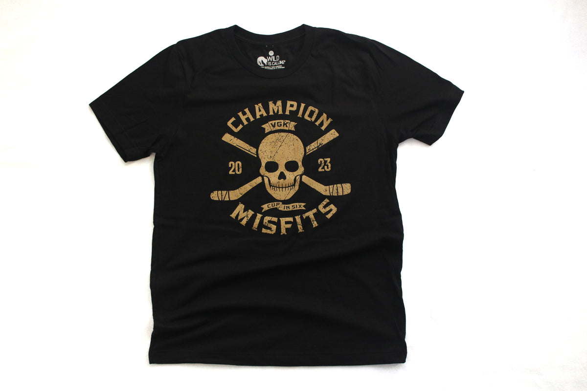 Vqtshirt - Official Vegas Golden Knights 2023 Champs Misfits Misfits  Misfits shirt - Rumrumshirt News