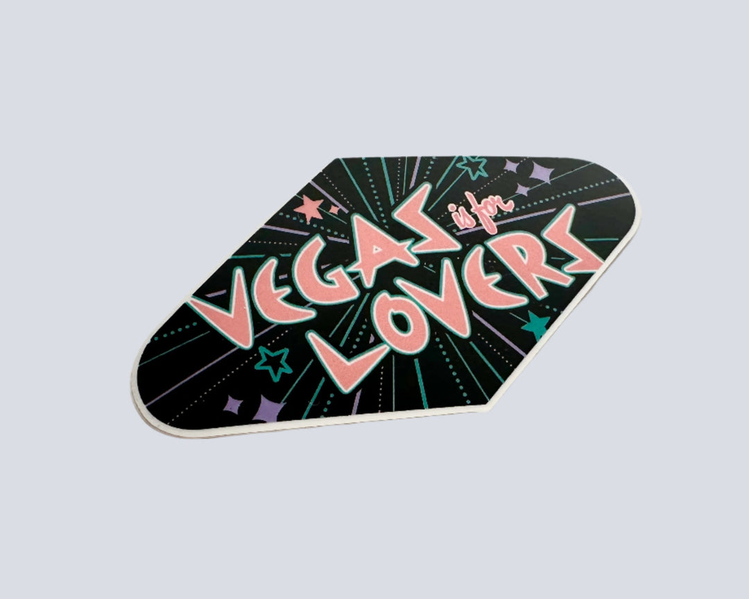 Vegas is for Lovers Sticker