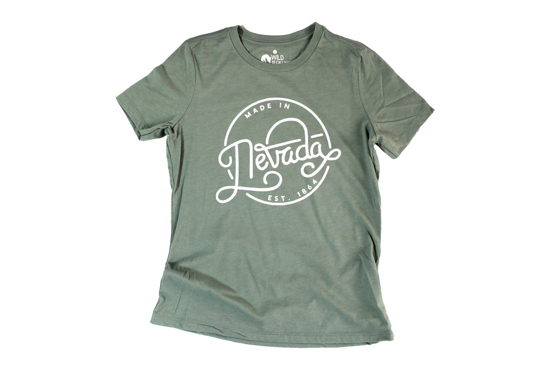 Made in Nevada Stamp T-shirt (womens)