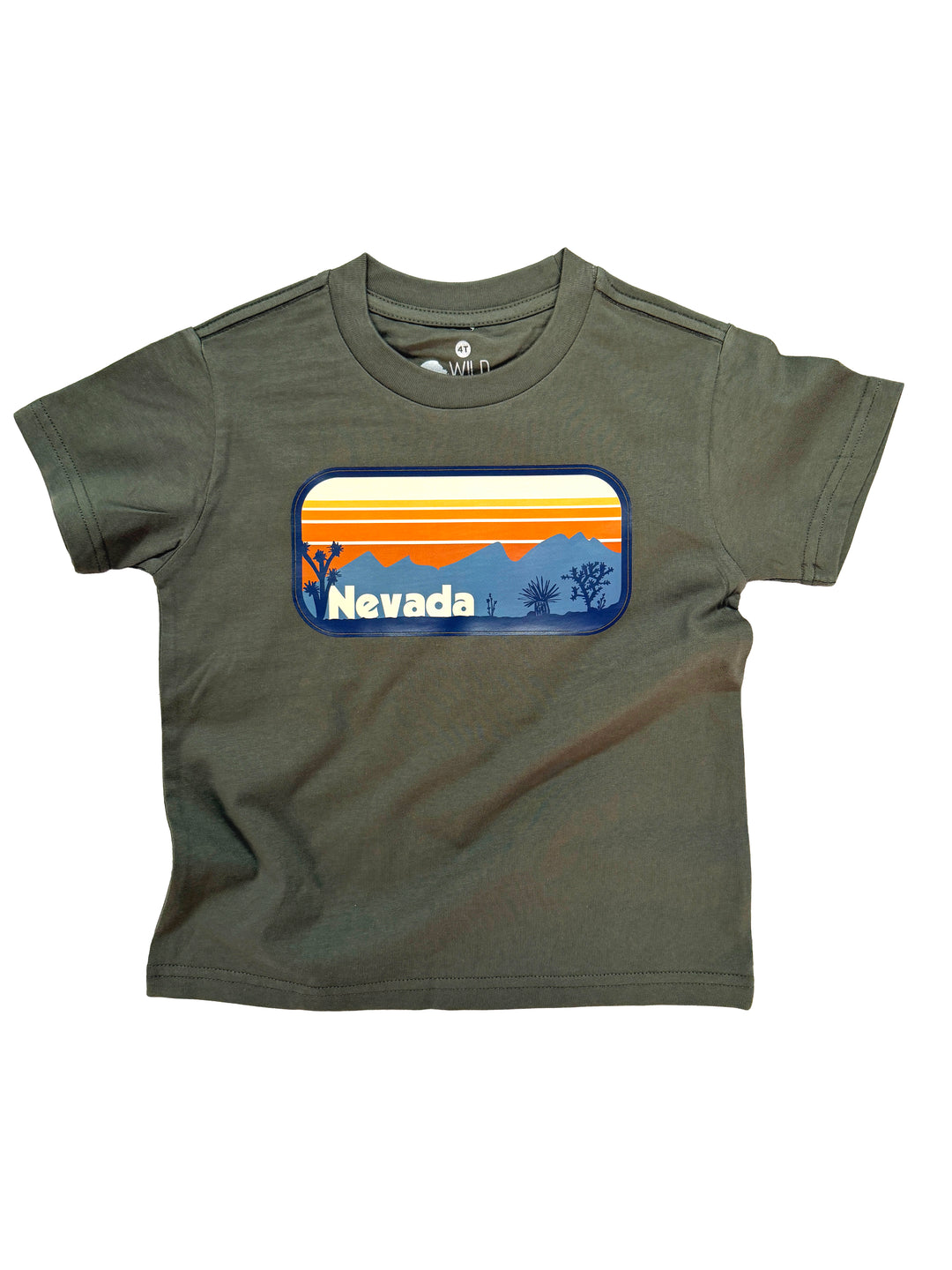 Scenic Nevada Retro T-shirt (Kids)