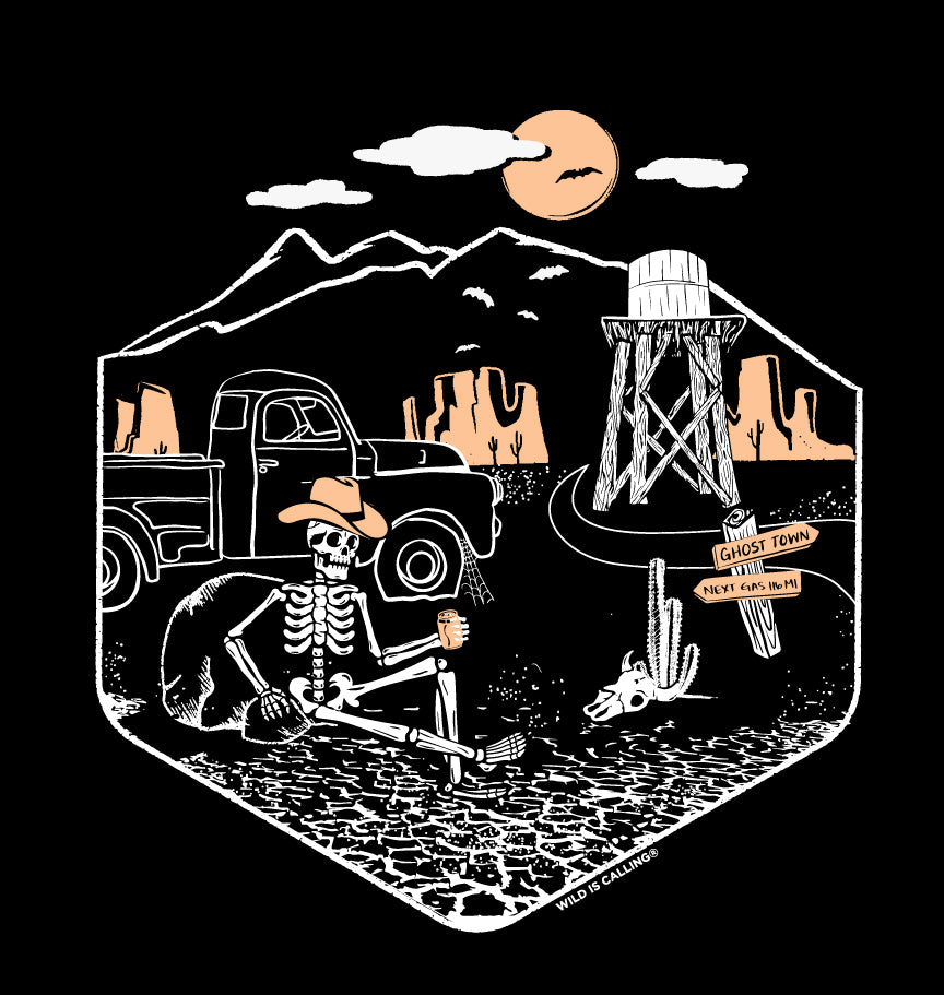 Ghost Town Too Halloween Skeleton T-shirt (Kids)