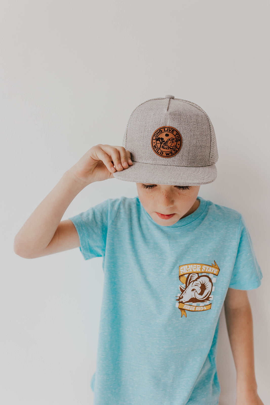 Long Live the Wild West Patch Trucker hat (Kid & baby)