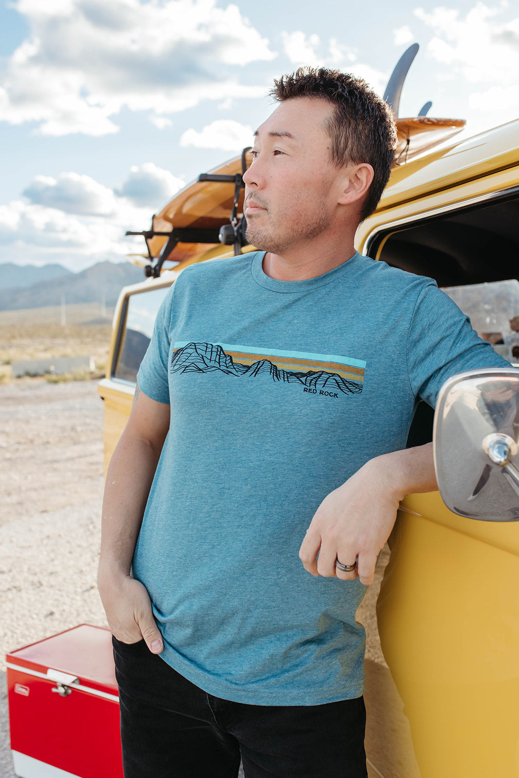 Red Rock Old School T-Shirt (Unisex) – Wild Is Calling
