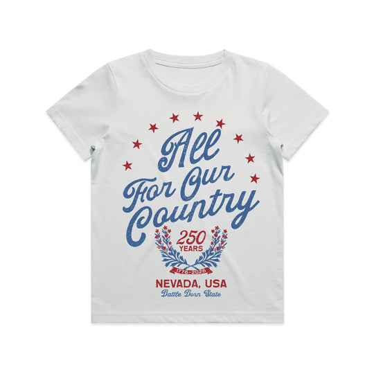 All For Our Country 250th Anniversary T-shirt (Kids)