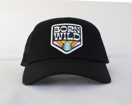 BORN WILD Back Country trucker hat (Adult)
