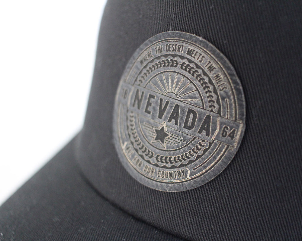 All for our Country Nevada Badge Back Country Trucker Hat (Adult)