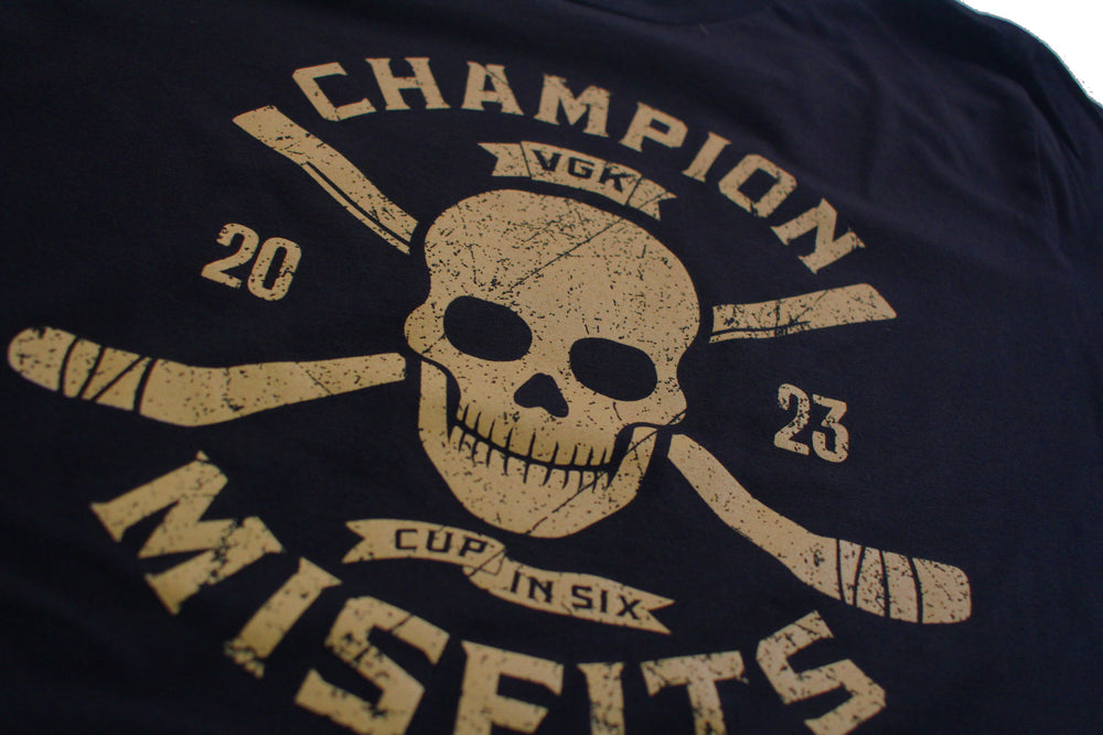 Champion Misfits Golden Knights Fan T-shirt (Unisex)