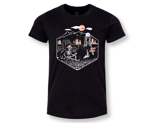 Ghost Town Too Halloween Skeleton T-shirt (Kids)