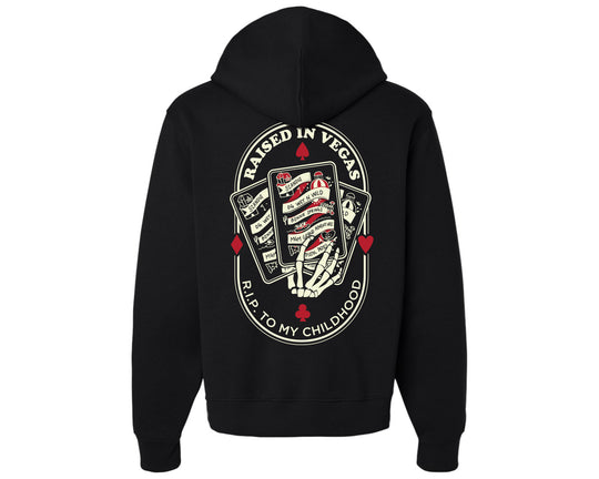 Raised in Vegas's RIP to my Childhood Hoodie (Unisex)
