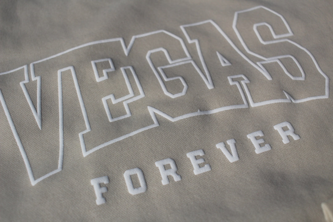 Vegas Forever Puff College-style Sweatshirt (unisex)