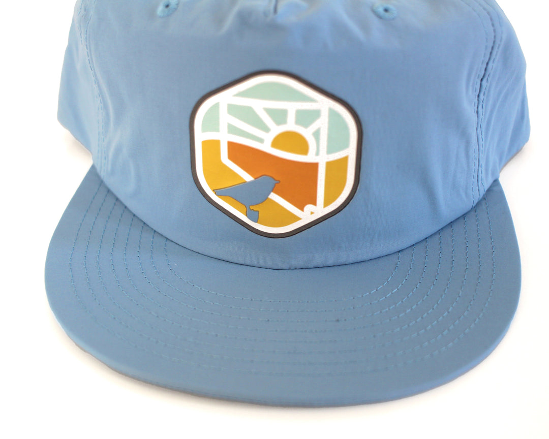 Mountain Bluebird Surf Cap (adult)