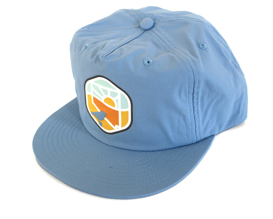 Mountain Bluebird Surf Cap (adult)