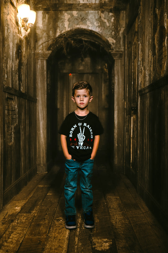 Raised in Vegas's Pray for Me T-shirt (Kids)