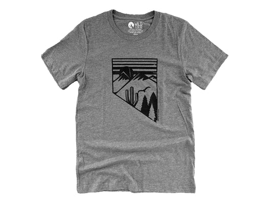 Re-Release Nevada Desert Mountain T-shirt (unisex)