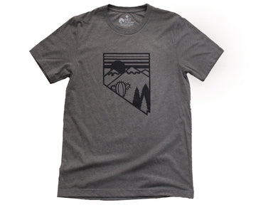 Nevada Desert Mountain T-shirt (unisex)