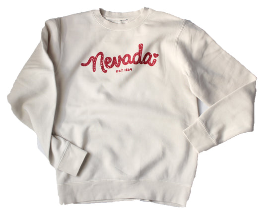 Nevada Love Pullover Fleece Sweatshirt (unisex)