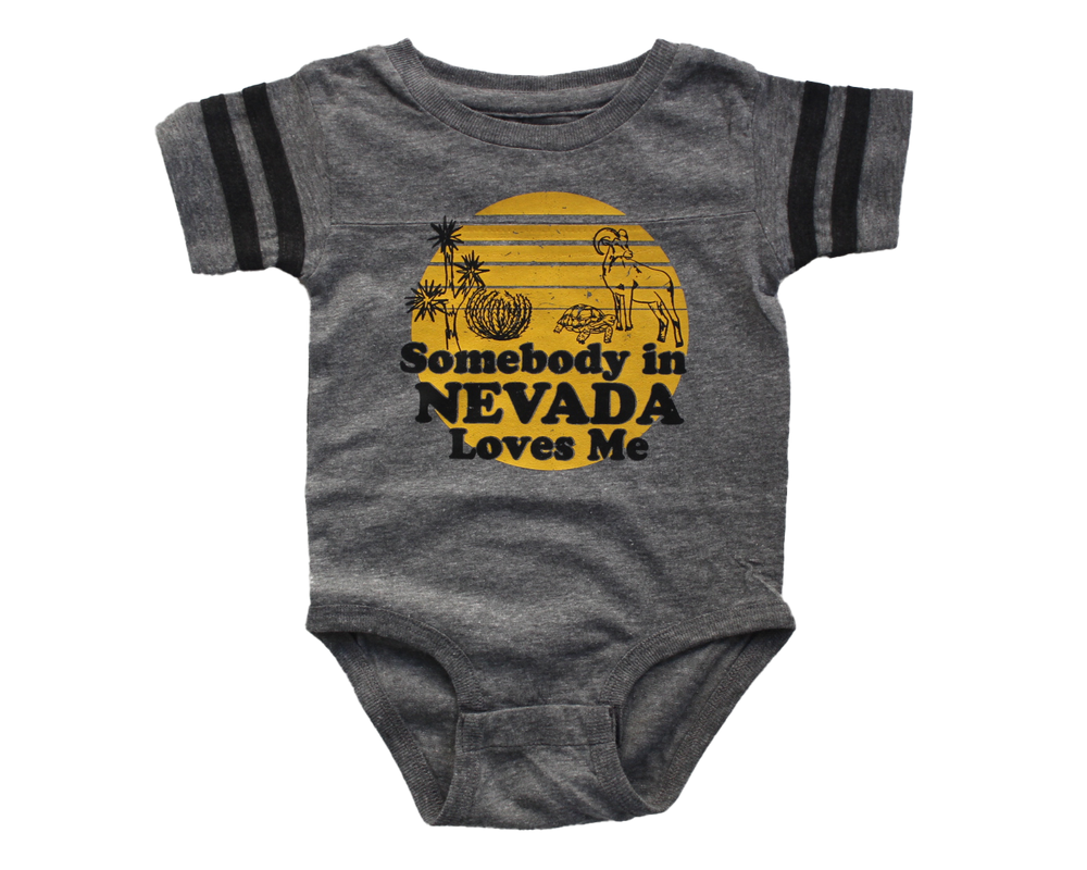 Somebody in NVLoves Me Onesie/T-shirt (kids)