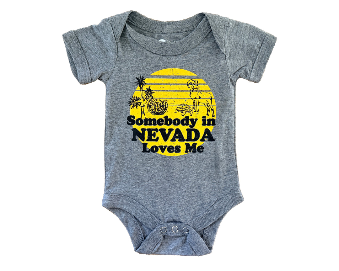 Somebody in NVLoves Me Onesie/T-shirt (kids)