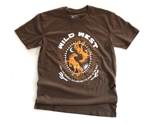 Wild West Horses T-shirt (Unisex)
