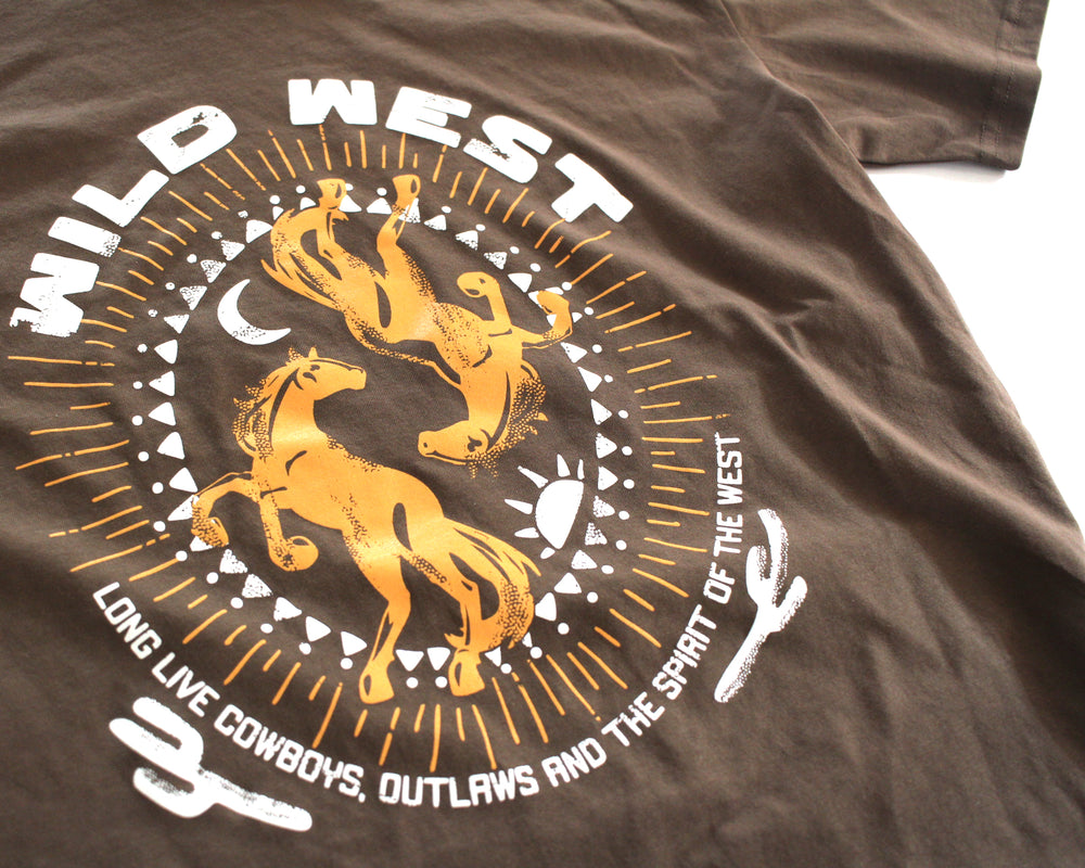 Wild West Horses T-shirt (Unisex)