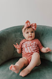 Wild One Mauve onesie (Baby)