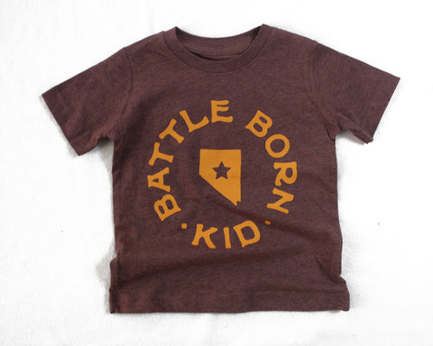 Retro Battle Born T-Shirt (Kids)