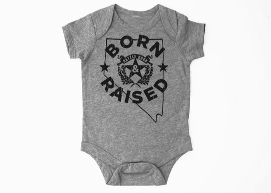 Born and Raised Nevada T-Shirt (kids)