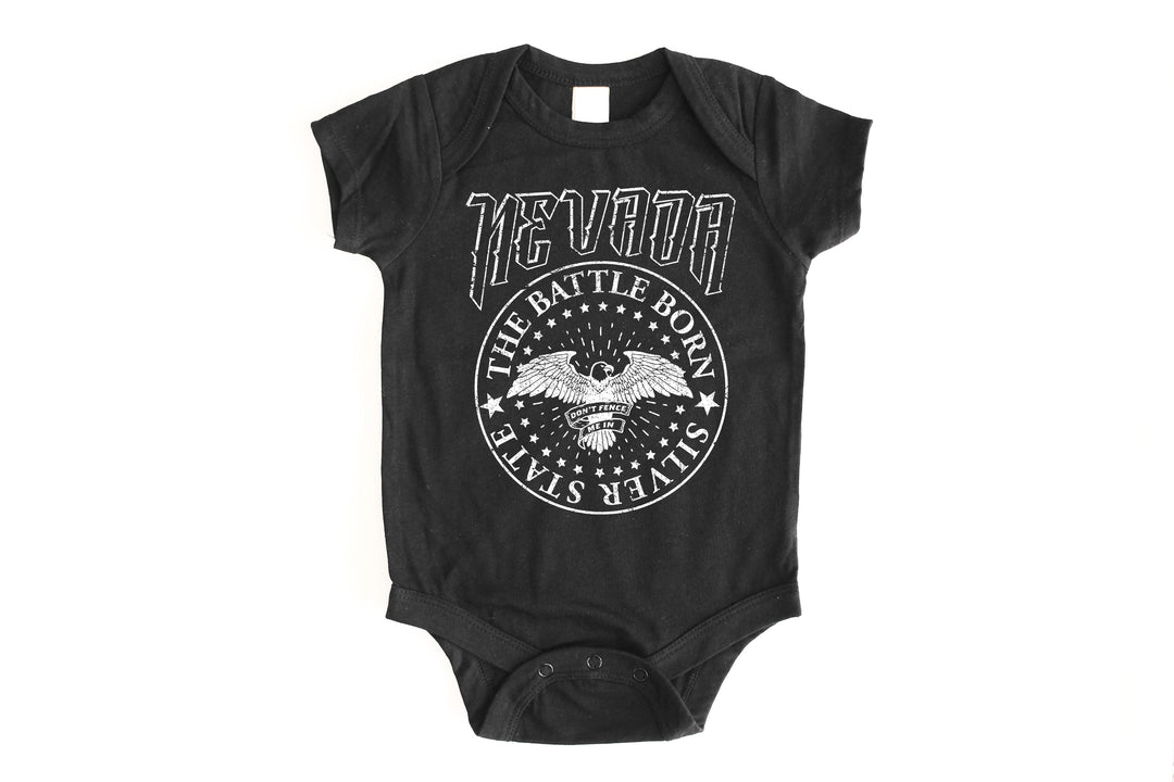 Re-Released: Nevada Rocks T-Shirt and Onesie (kids/baby)