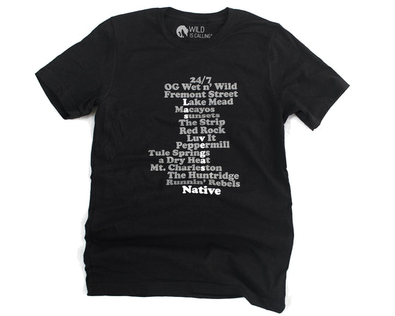 Vegas Native 2.0 T-shirt (unisex)