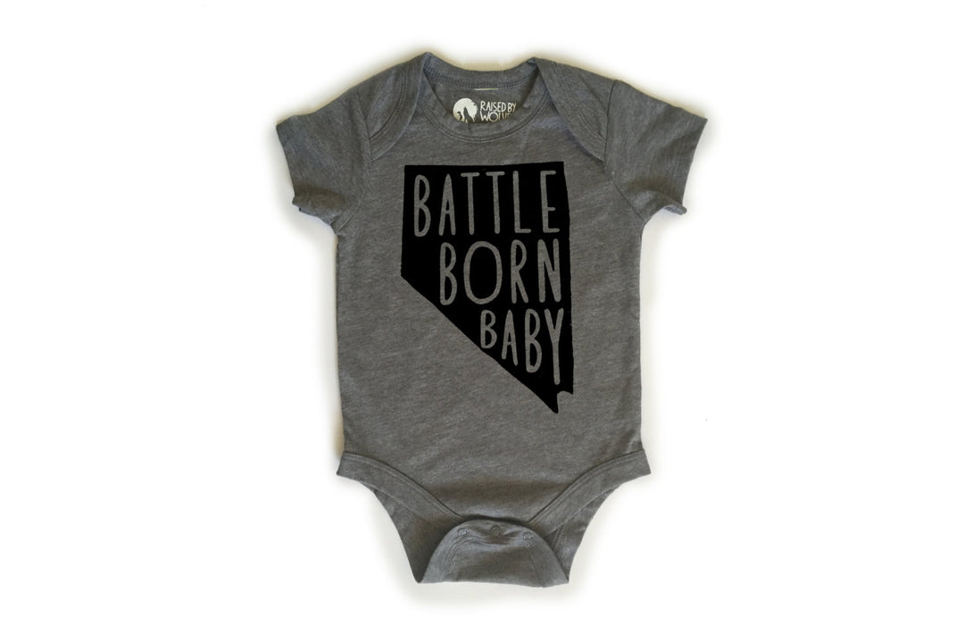 Battle Born Baby Nevada Onesie