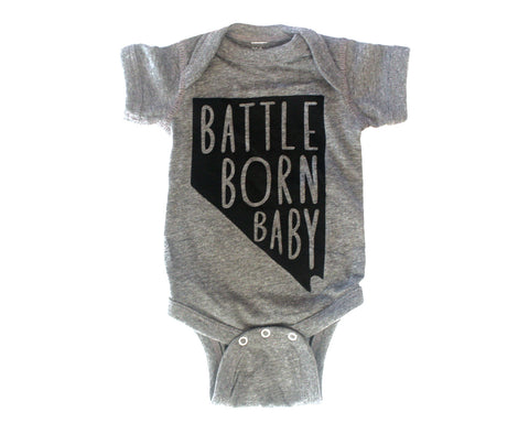 Battle Born Baby Nevada Onesie/T-shirt
